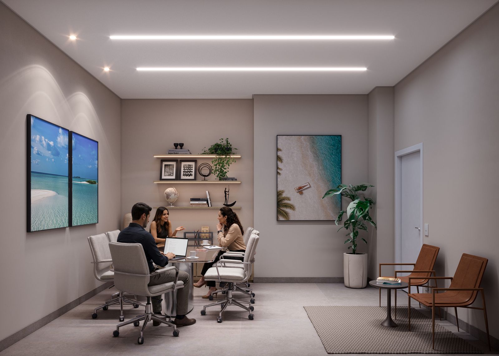 Coworking Smart Office do FR. Atlant (imagem ilustrativa)