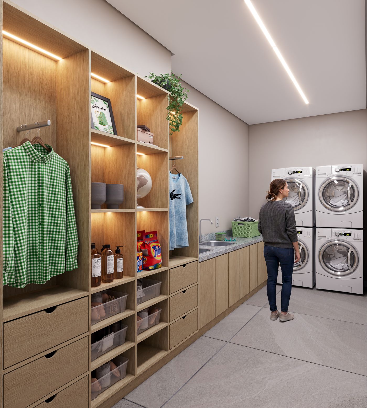 Lavanderia Fast & Clean do FR. Atlant (imagem ilustrativa)