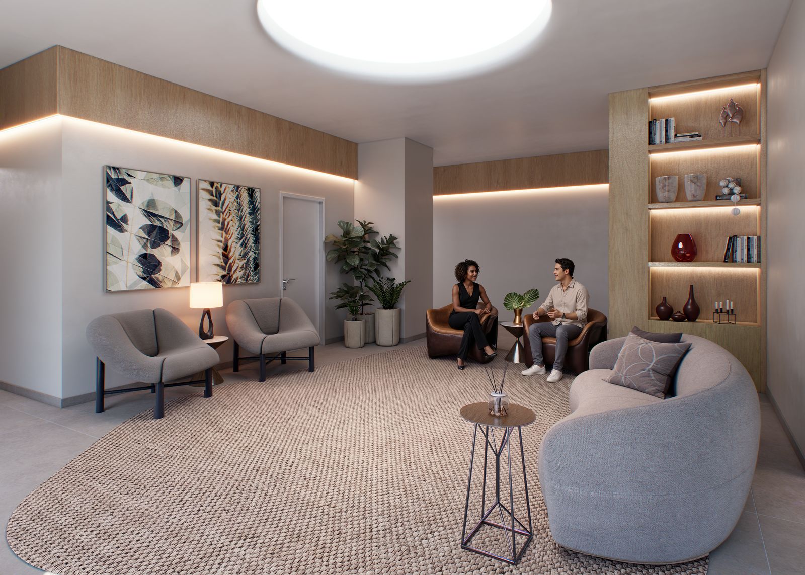 Lounge Relax, área de estar do FR. Atlant (imagem ilustrativa)