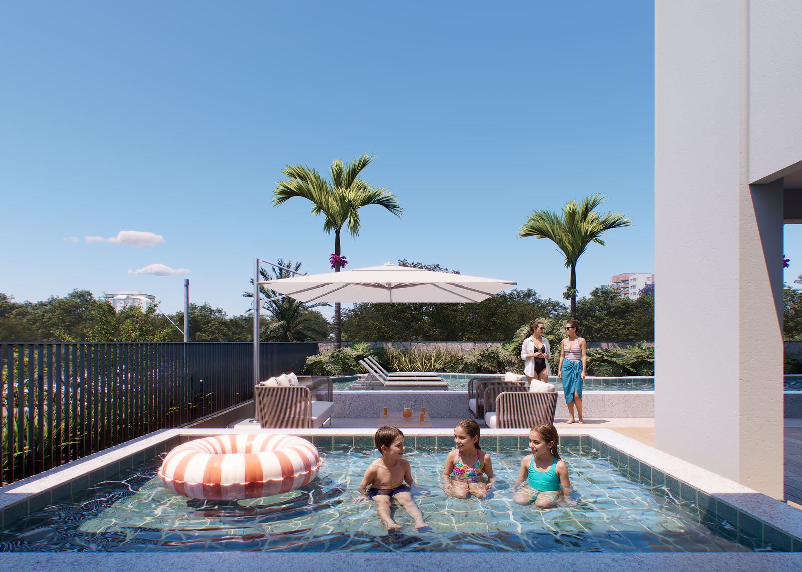 Piscina infantil do FR. Atlant (imagem ilustrativa)