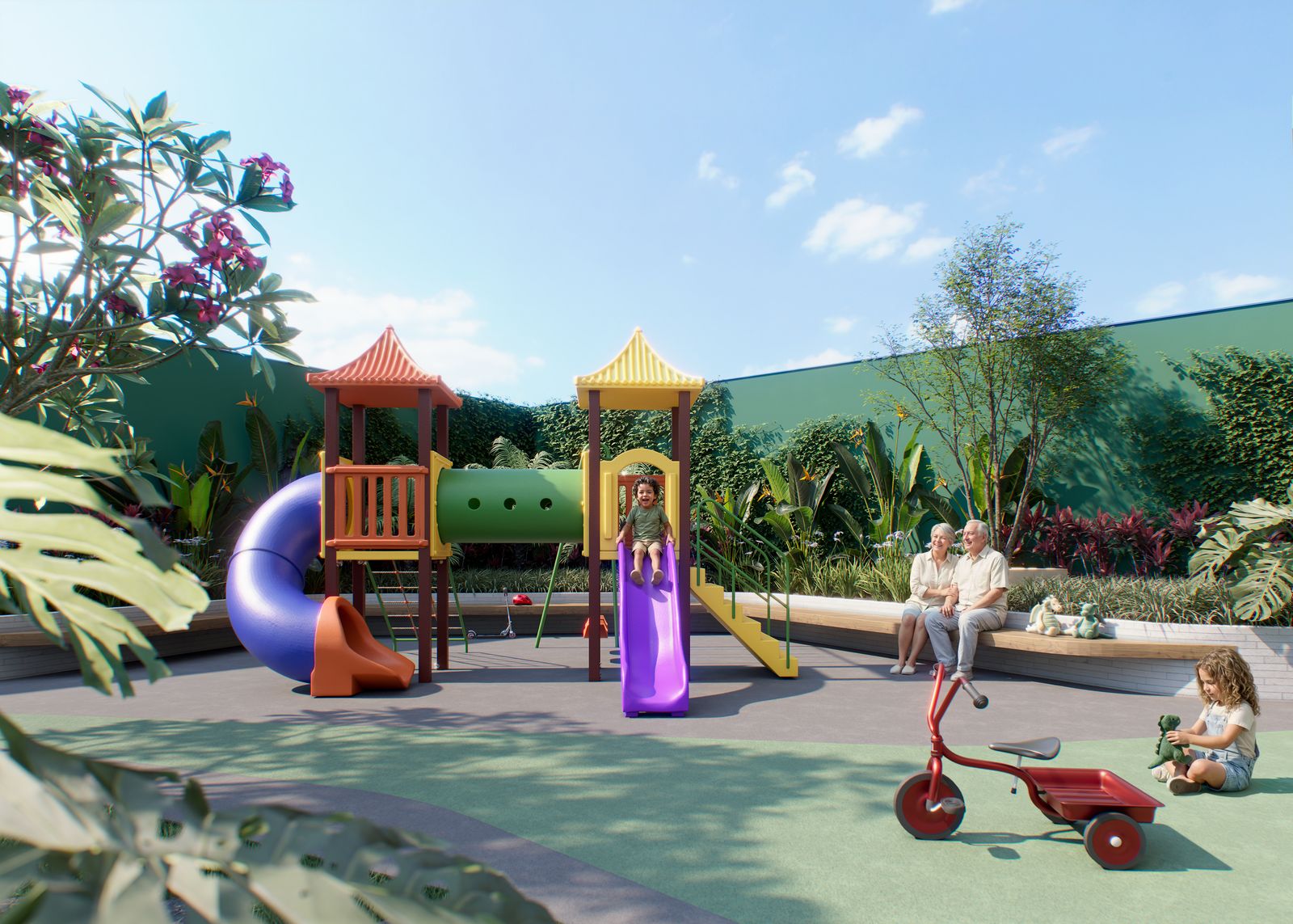 Playground Kids Park do FR. Atlant (imagem ilustrativa)